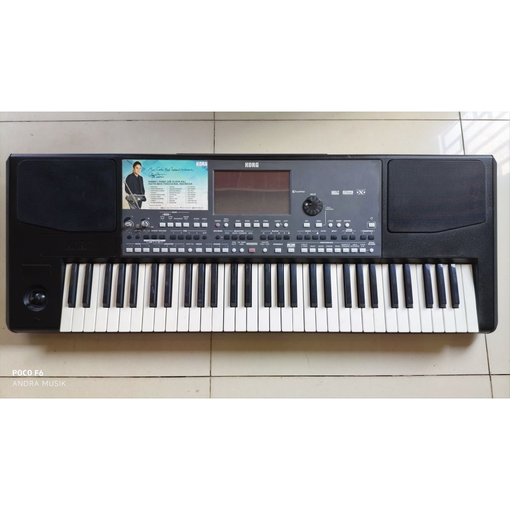 Keyboard KORG pa600 V2 pa 600 versi terbaru Kondisi normal