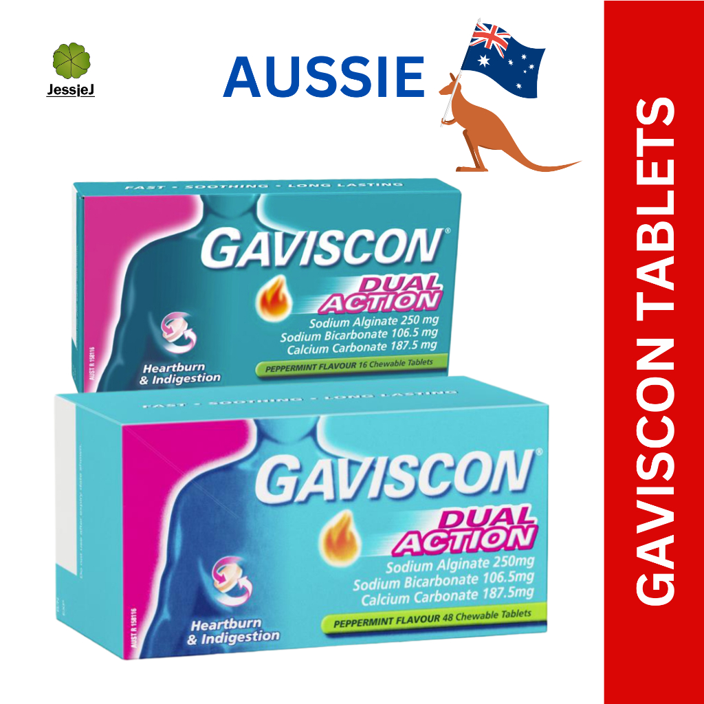 Gaviscon Dual Action Tablet Peppermint/Mixed Berry
