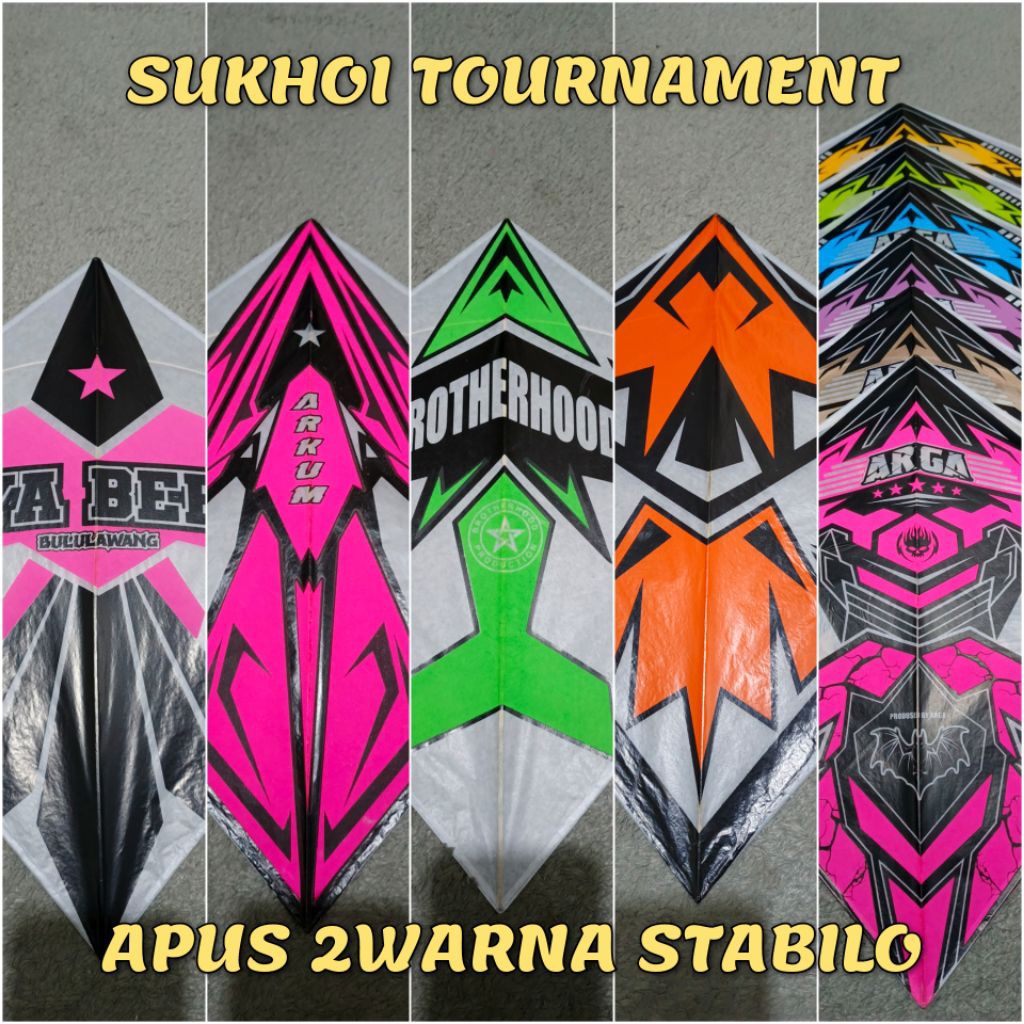 20pcs | LAYANGAN SUKHOI SUPER | APUS