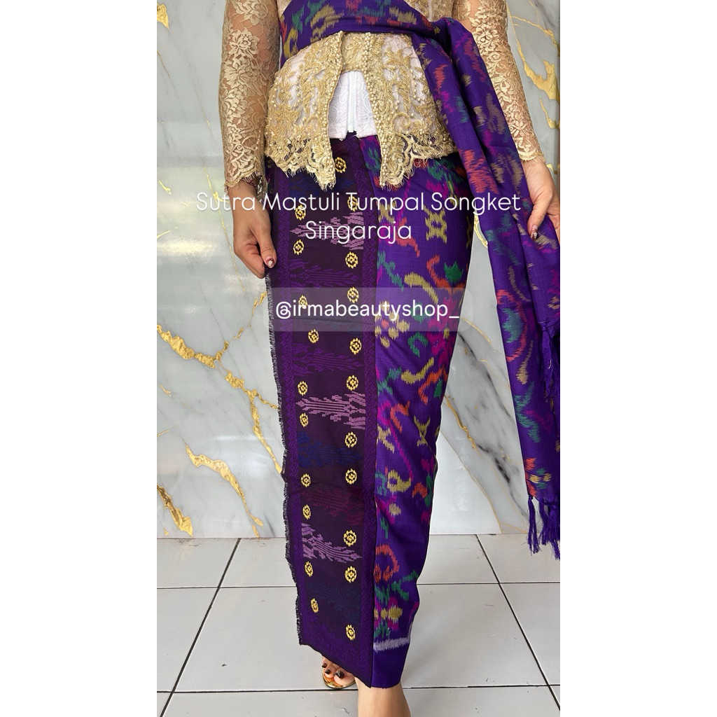 Ready Sutra Mastuli Tumpal Songket Singaraja