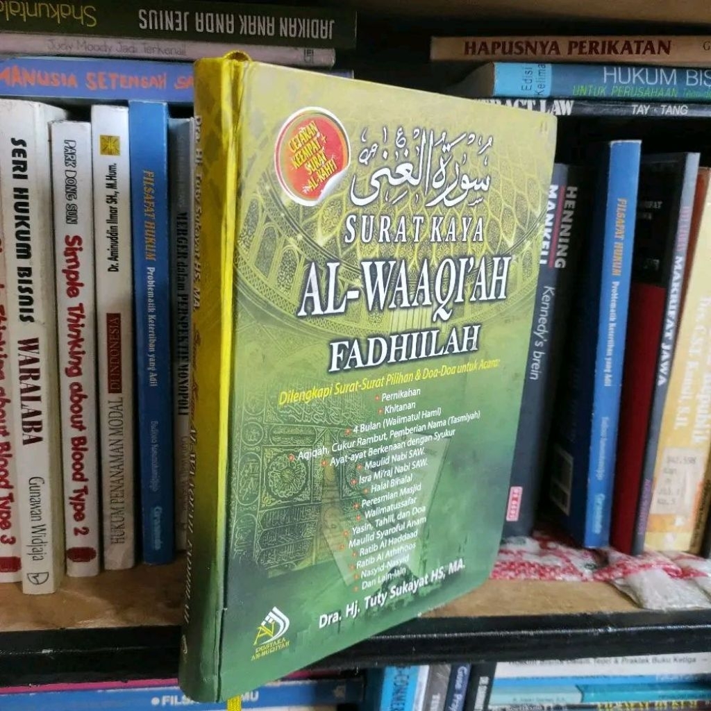 Surat kaya Al-waqi'ah fadhilah by Dra Hj tuty sukayat ORIGINAL