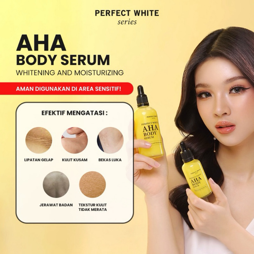 PERFECT WHITE Aha body serum 50ml