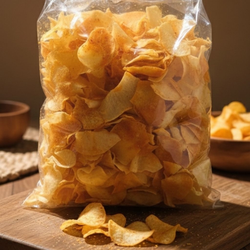 KERIPIK SINGKONG 500 GRAM PEDAS / KERIPIK RENYAH PEDAS 500GRAM