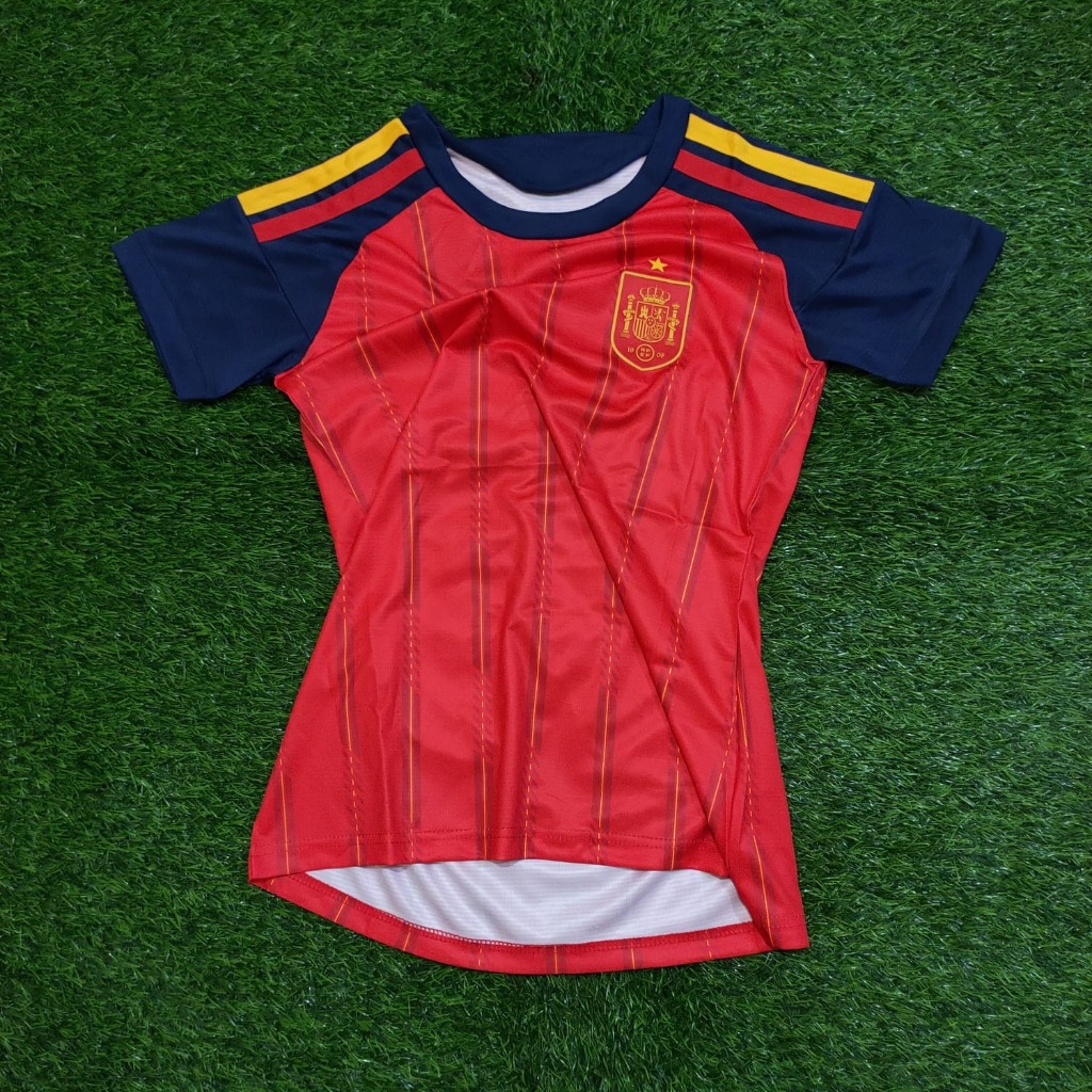 Jersey Bola Ladies SPAIN SPANYOL Home PIALA DUNIA 2026 Grade Ori New
