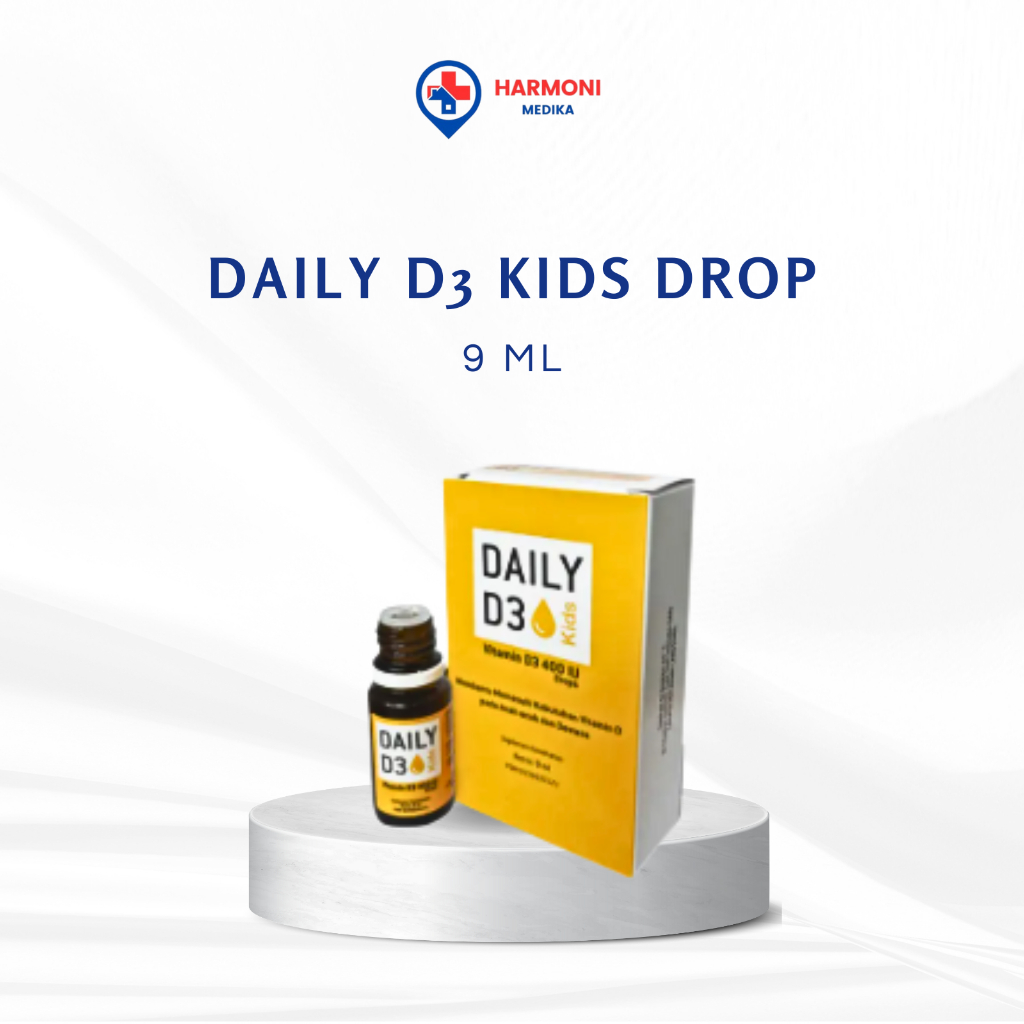 DAILY D3 KIDS DROP SUPLEMEN ANAK TETES
