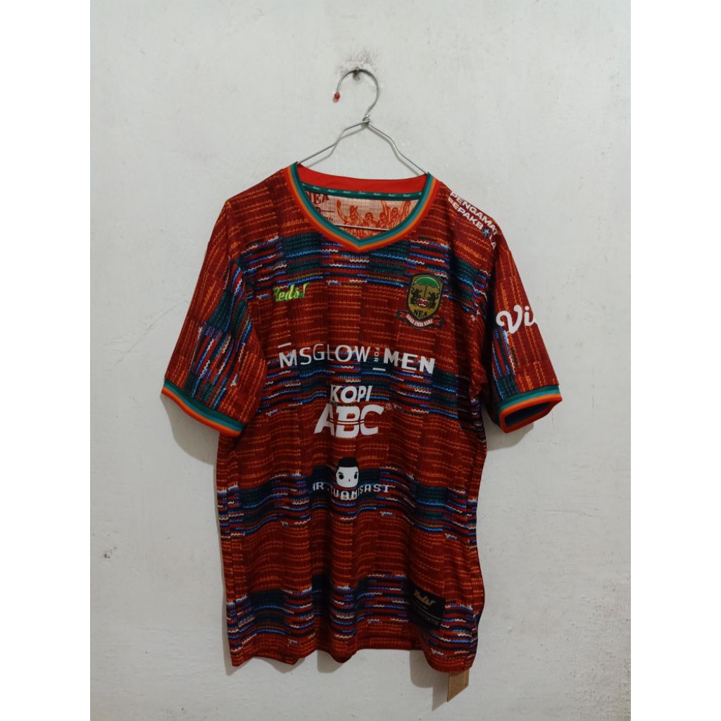 Jersey Naga Emas Asri Home Liga 3 Jawa Timur 2021 Original Reds