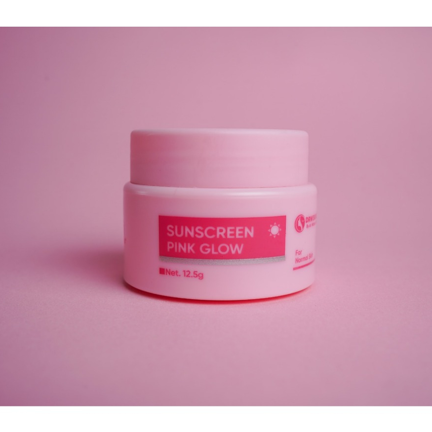 DRW Skincare Sunscreen Cream Siang Pinky Glowing Kulit Kering Melindungi dari Sinar UV Original BPOM
