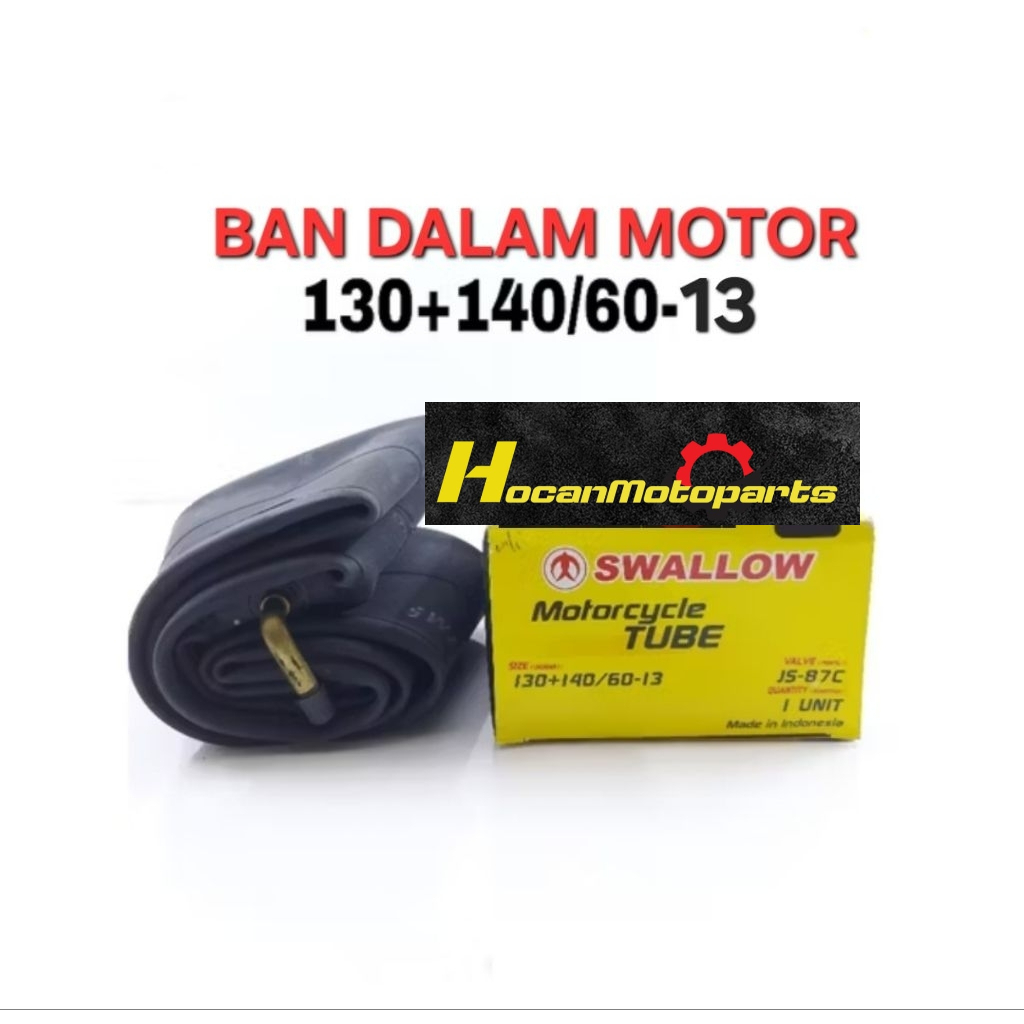 BAN DALAM MOTOR SWALLOW 130/60-13 140/60-13 RING 13 N-MAX N MAX ADV 160 PCX 160 HIGH QUALITY