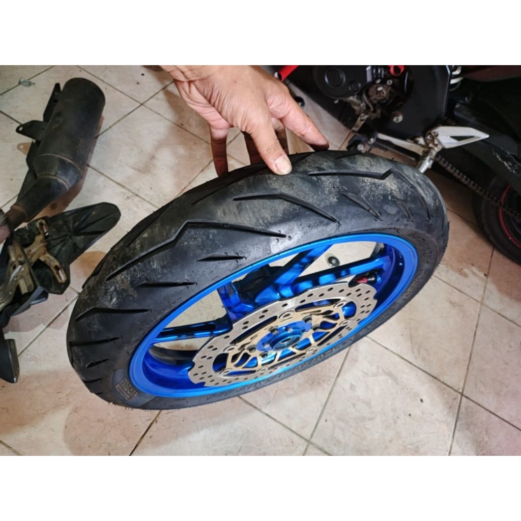 velg tapak lebar double disk delkevic ori ahm pnp cbr250rr cbr 250rr baby rr babyrr abs non abs