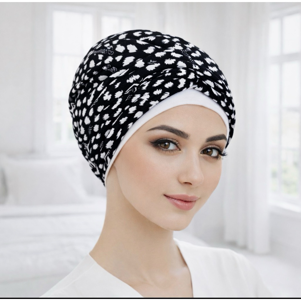 Turban instan Turban Hijab Sport Zumba Turban Wanita