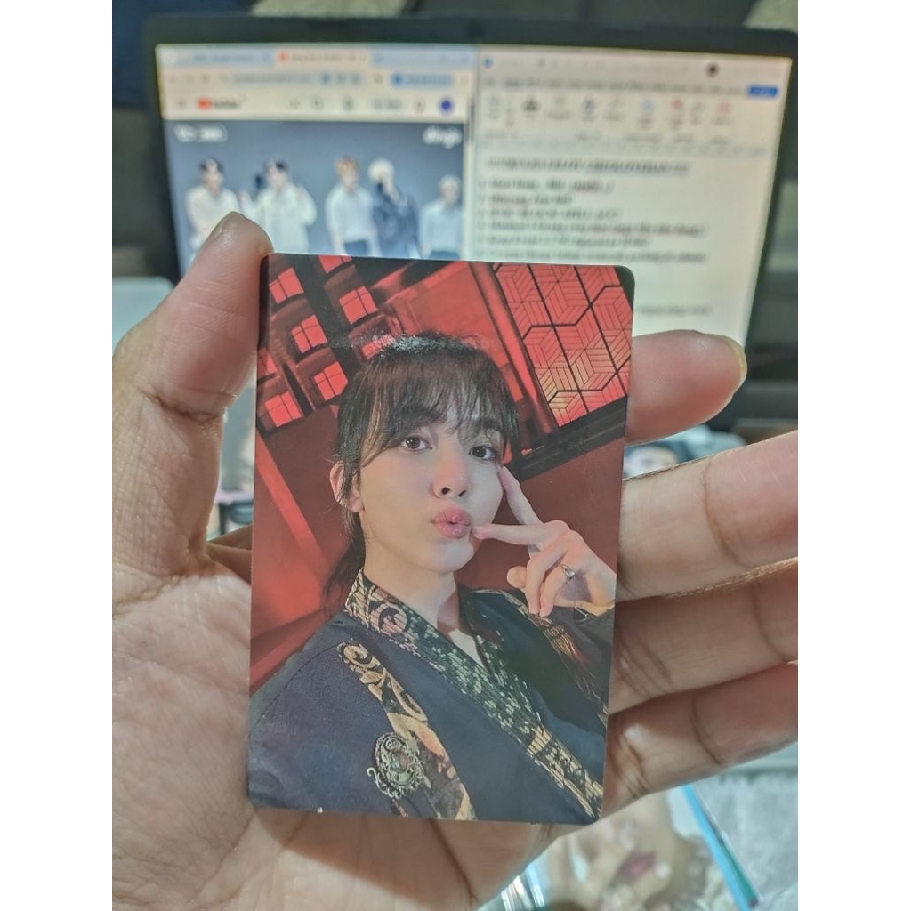 Photocard jeonghan konde FML deluxe