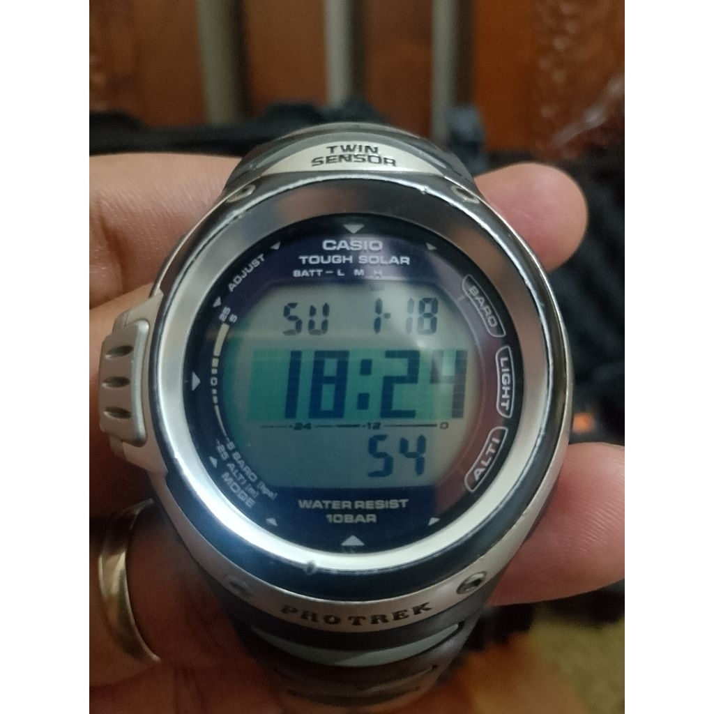 Casio Protrek PRG 100J Twin Sensor Vintage Original Second