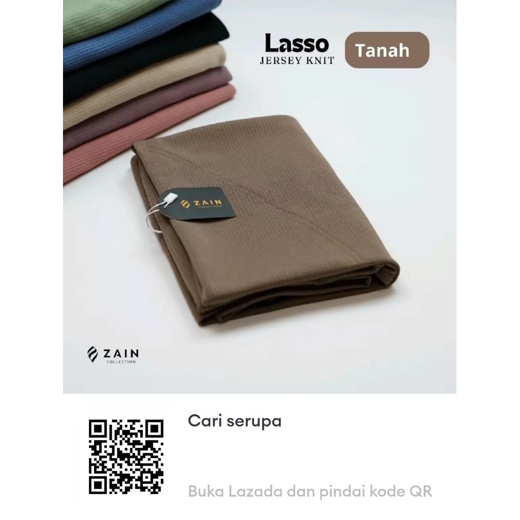 MURAH Umama Scarf Voal Liza Icon LC Kerudung Segi Empat Polos Lasercut Kerudung Segi Empat Voal Umam