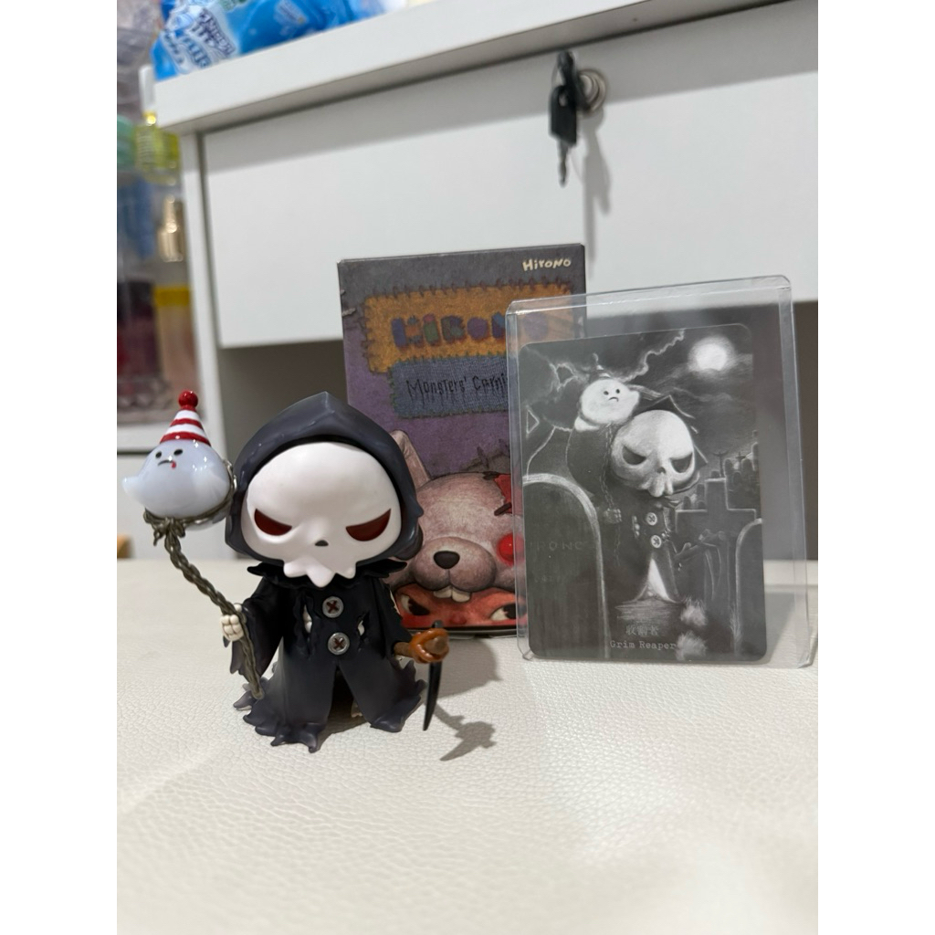 popmart hirono carnival series grim reaper