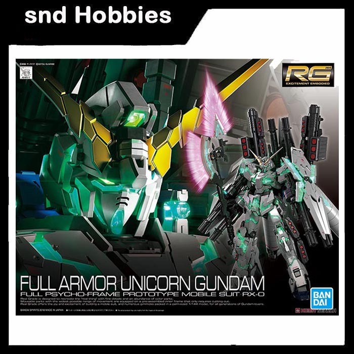 GUNDAM RG 30 FULL ARMOR UNICORN