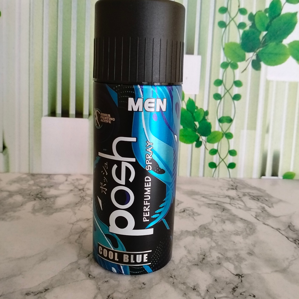 Perfumed Spray POSH MEN Cool Blue