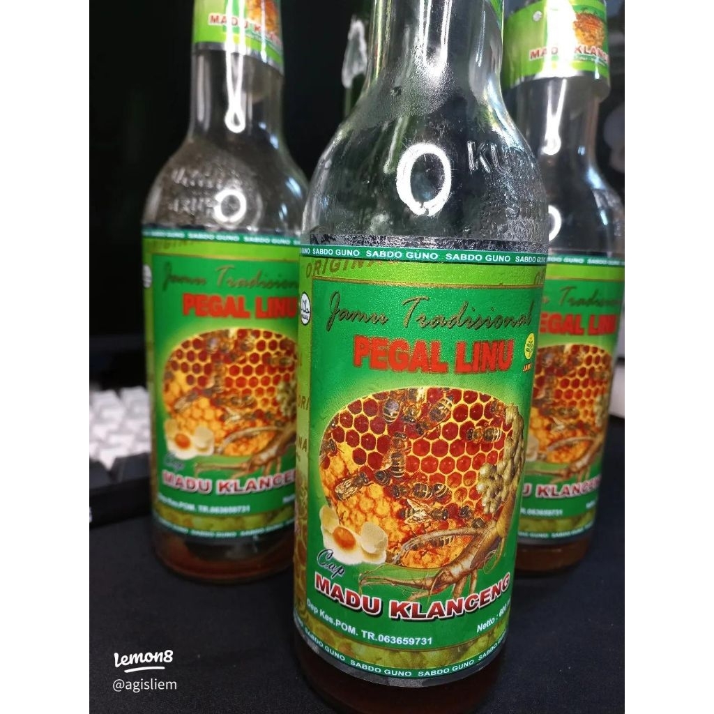JAMU MADU KLANCENG 600 ML(PEGAL LINU) "ASLI" 100% JAMU TRADISIONAL
