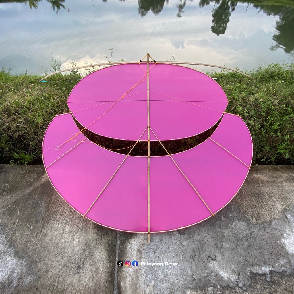 Rangka gapangan Blitaran/lodoyoan Pegon ceper 2 meter RAKIT SENDIRI set sendaren