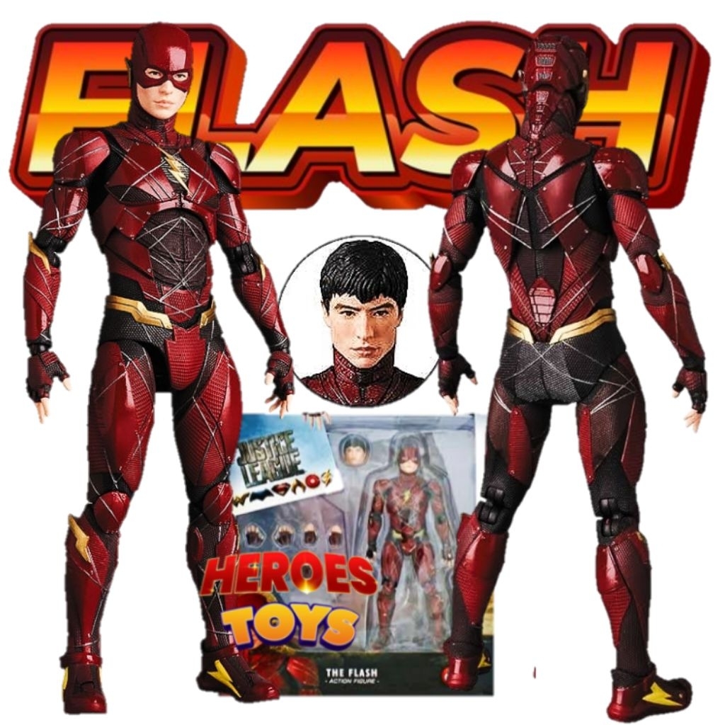 Mainan Figure The Flash Dc Justice League Action Figure Flash