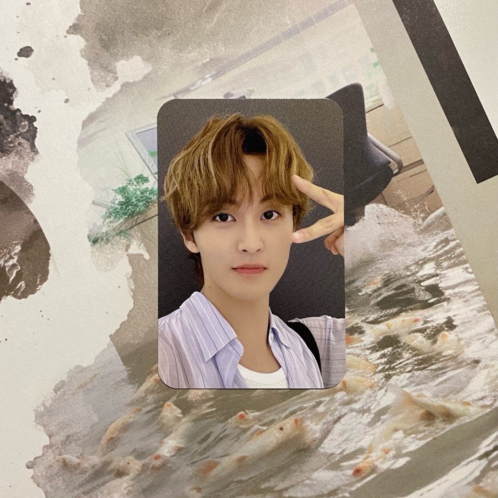 PHOTOCARD OFFICIAL NCT 127 MARK LEE WALK SOUNDWAVE FANSIGN