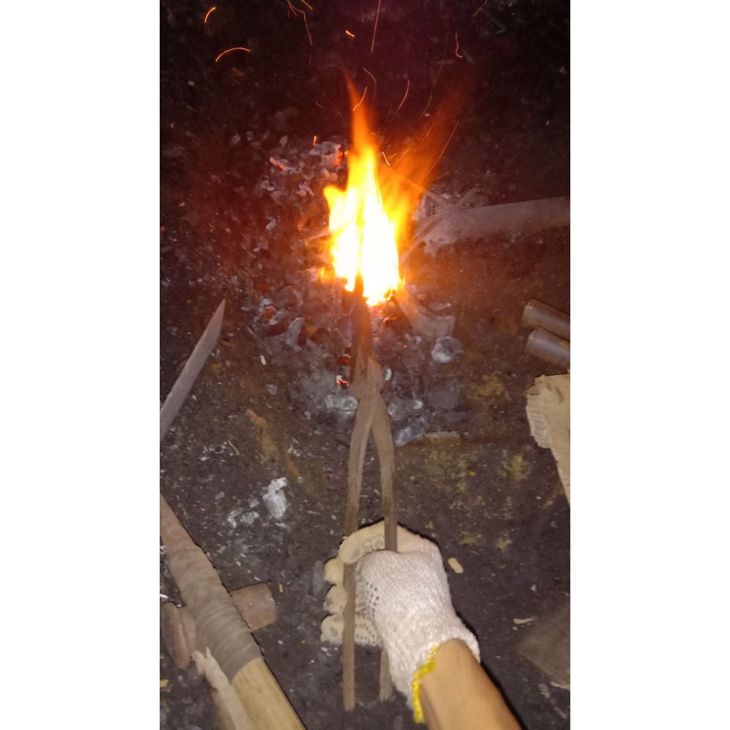 pisau daging baja per asli