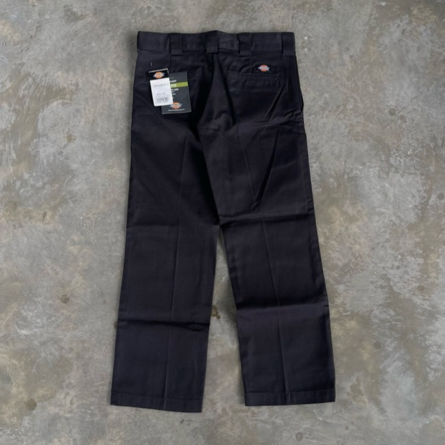 DICKIES 873 WORK PANT SLIM STRAIGHT FIT BLACK