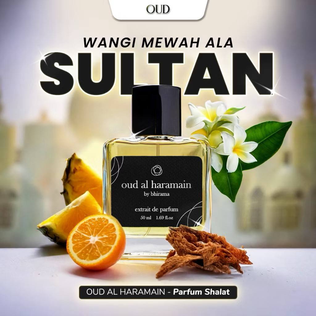 Bhirama Parfum Pria Oud Al Haramain Extrait De Parfum Original