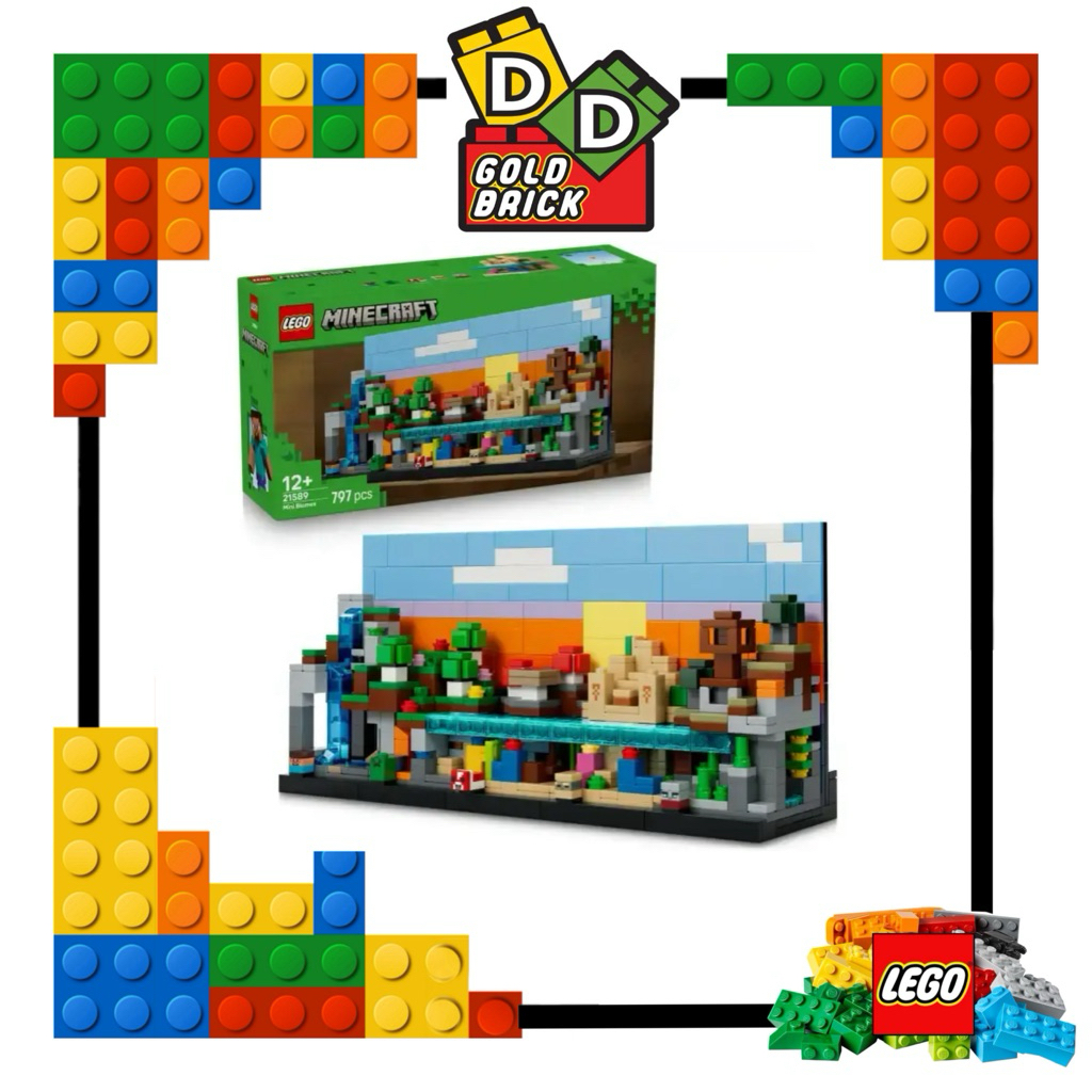 Lego Minecraft 21589 - Mini biomes
