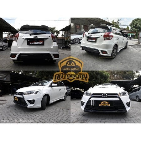 BODYKIT YARIS TRD TAHUN 2015 - 2018 BODYKIT TOYOTA YARIS TRD 2015 - 2018 BODYKIT MOBIL YARIS LELE