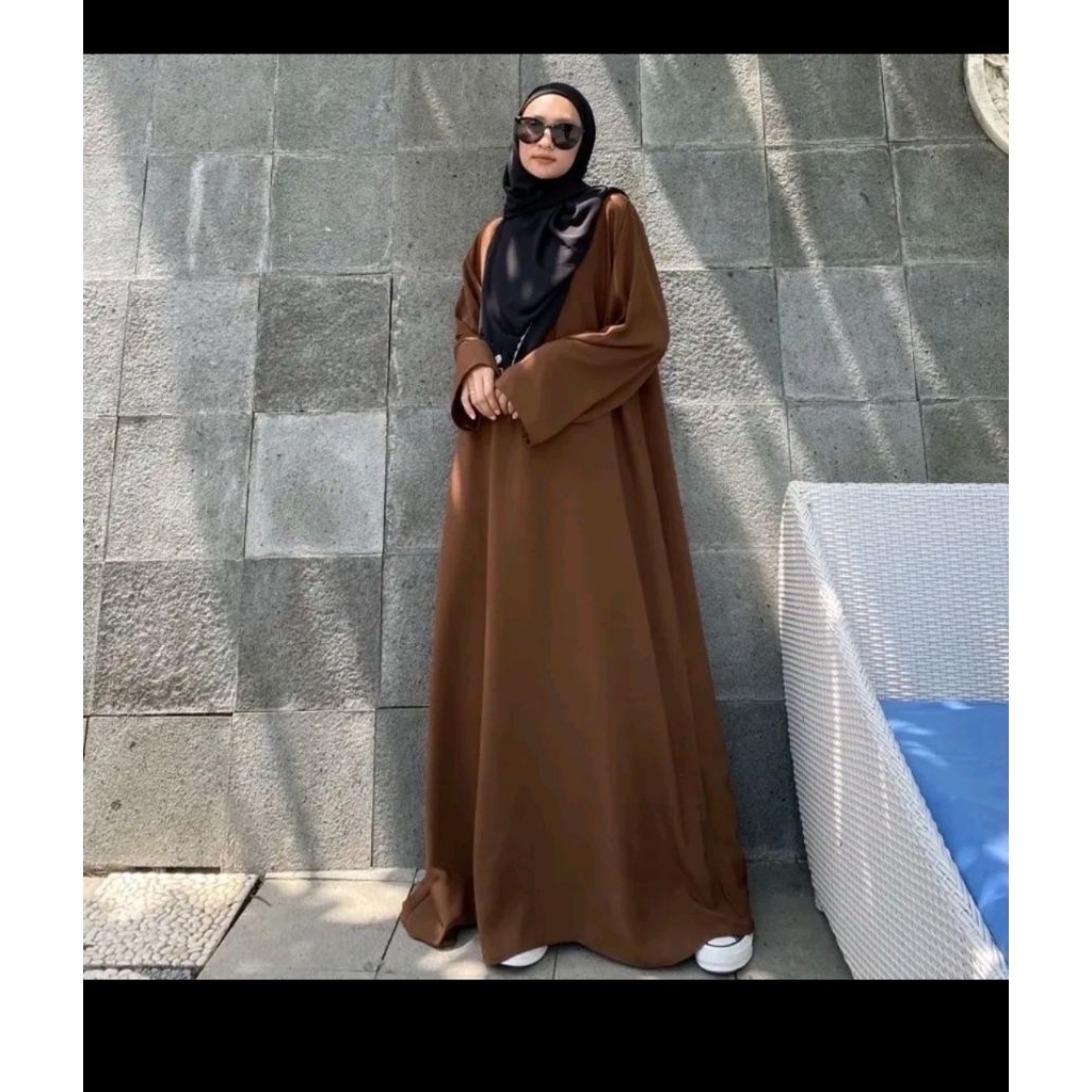 Nazva~fashion abaya dubai terbaru abaya crincle airflow shafeya premium
