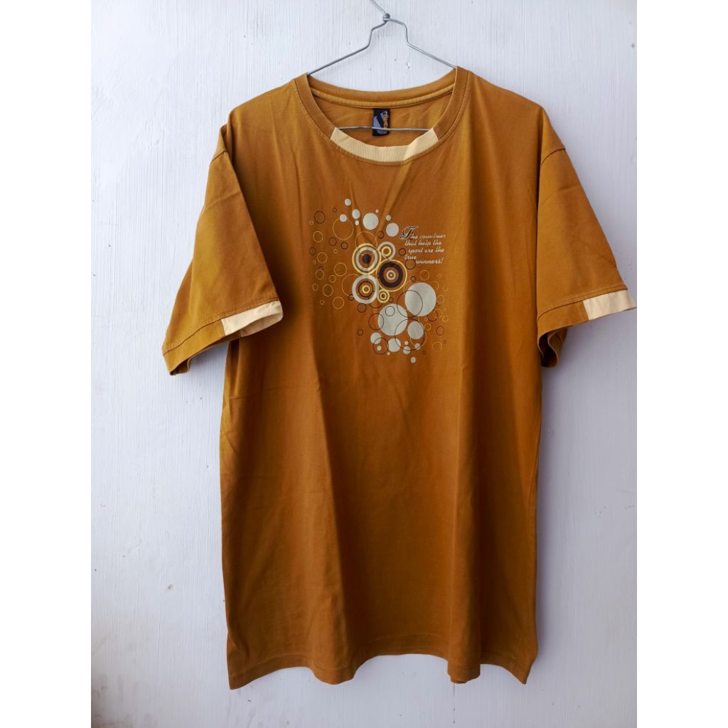 Kaos T-shirt U-RIGHT Motif Print Size M