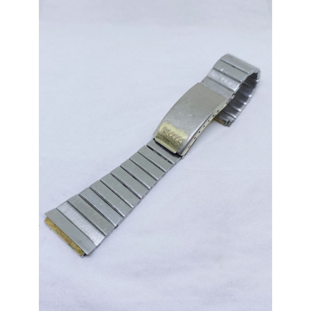 Titus vintage watch bracelet 21mm original rantai jam tangan antik swiss solvil et titus part arloji