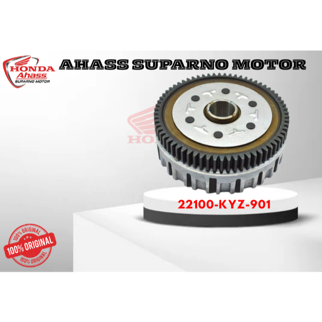 22100KYZ901 MANGKOK GANDA RUMAH KOPLING SUPRA 125 HELM IN