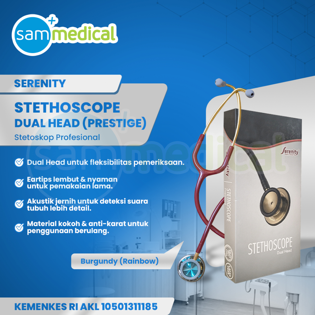 Serenity Stetoskop Stethoscope Dewasa