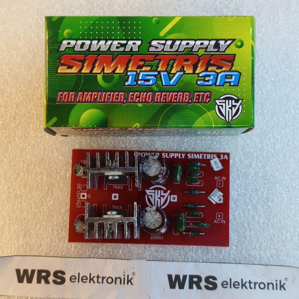 Kit power supply simetris 15V 3A sky