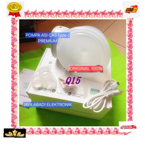 Q15 MESIN POMPA SUSU PUMP BEBAS BPA FREE FOOD GRADE WEARABLE Kantong Asi ORI 100% host machine milk 