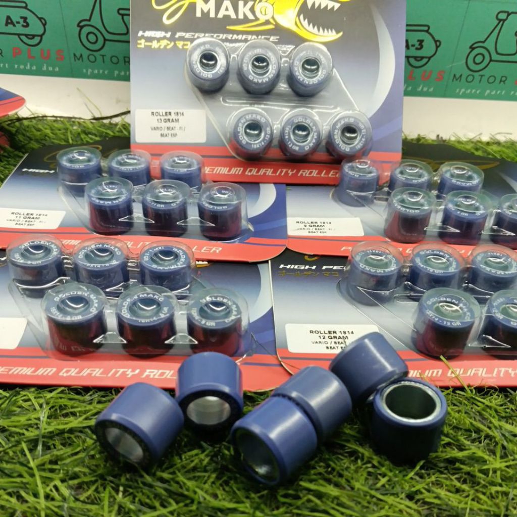 Roller roler set Vario beat fi beat esp 13,12,11,9,8 gram golden mako