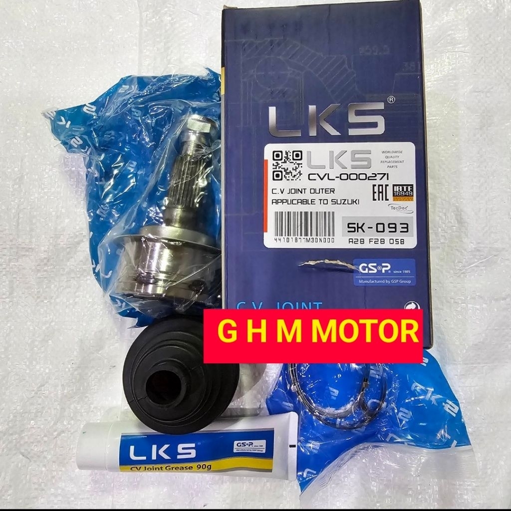 cv joint luar ertiga matic