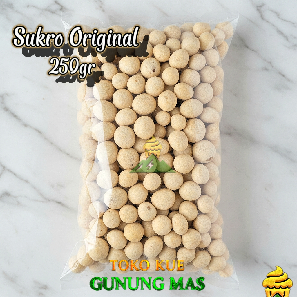 KACANG SUKRO 250gr / SUKRO KILOAN / SUKRO ASIN / SUKRO GURIH / SUKRO BESAR