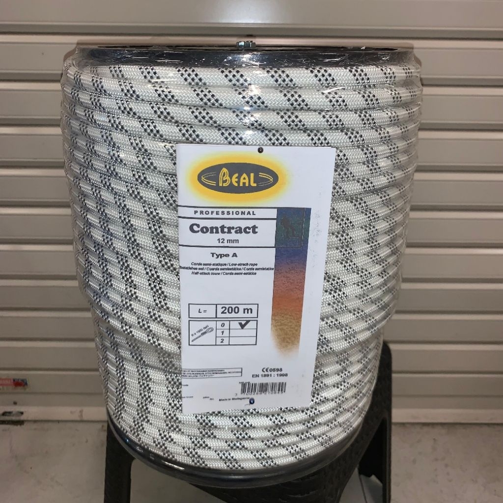 Tali Karmantel Beal Contract 12mm Original / Tali Karmantel Beal 200 Meter