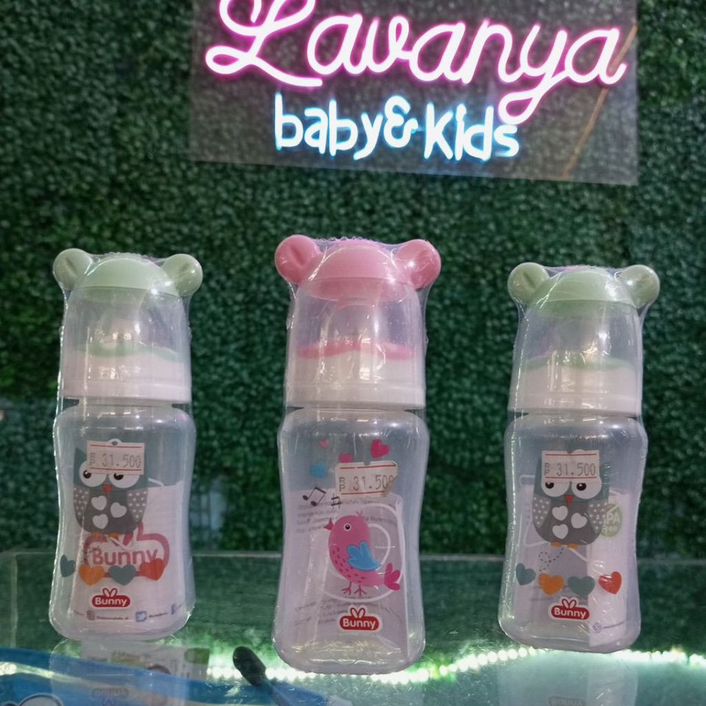 BUNNY BOTOL SUSU DOT BAYI | KARAKTER LUCU | BPA FREE