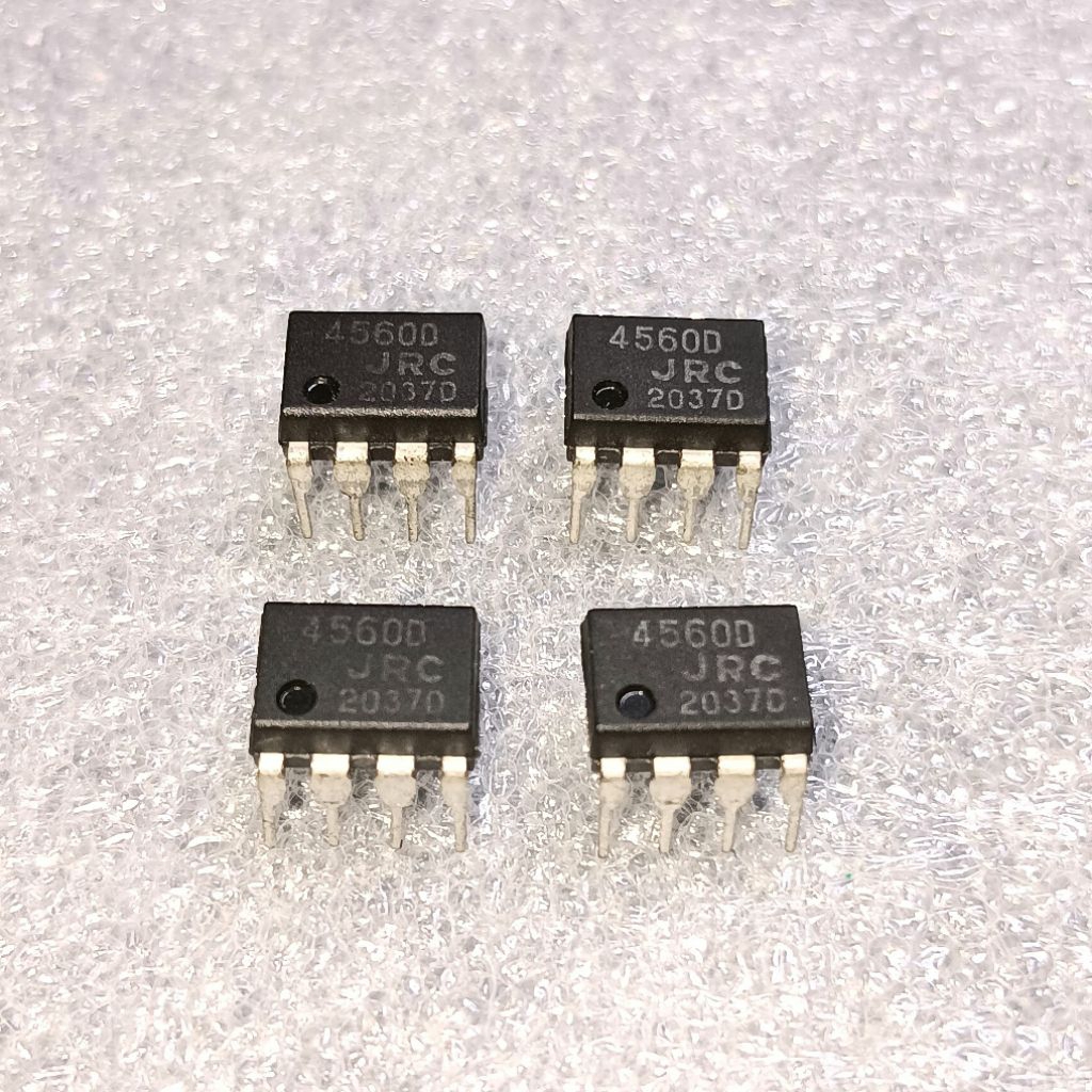 IC NJM4560D Dual Op-Amp Bipolar Input Original JRC NOS