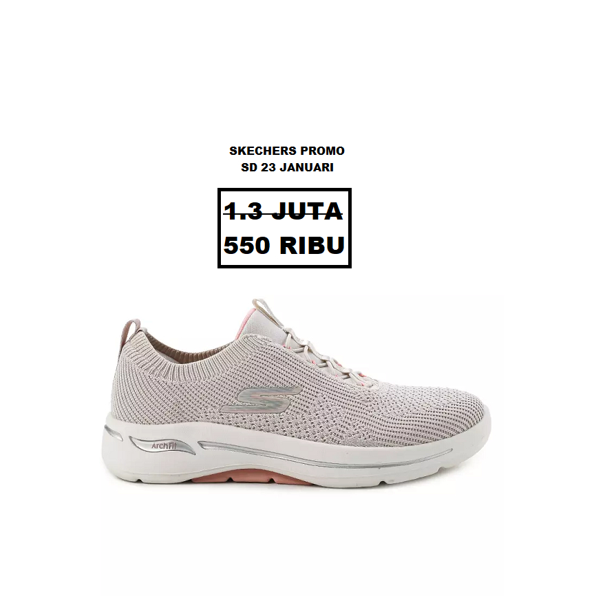 Sepatu skechers Wanita women original 100% GO WALK ARCH FIT