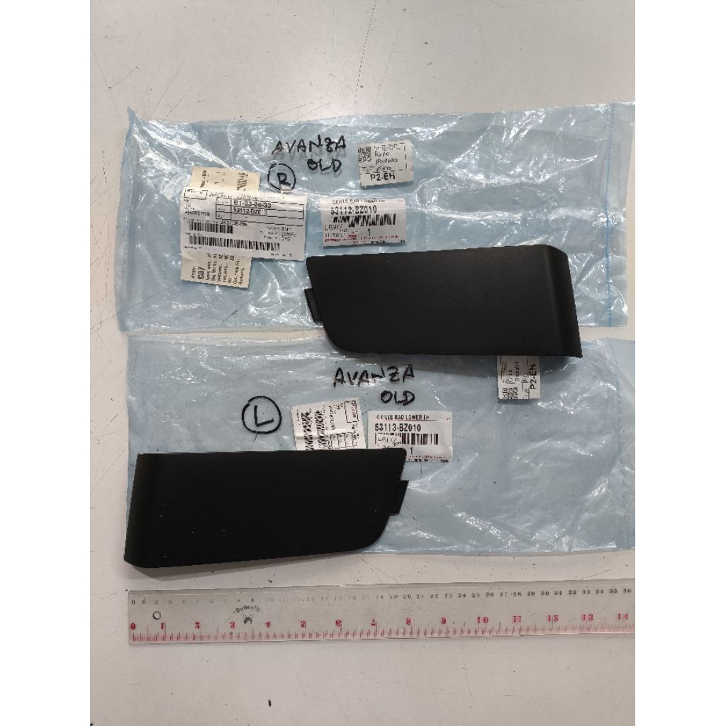 Tutup kover cover grill bemper bumper depan kanan kiri Toyota Daihatsu Avanza Xenia lama gen 1 tahun