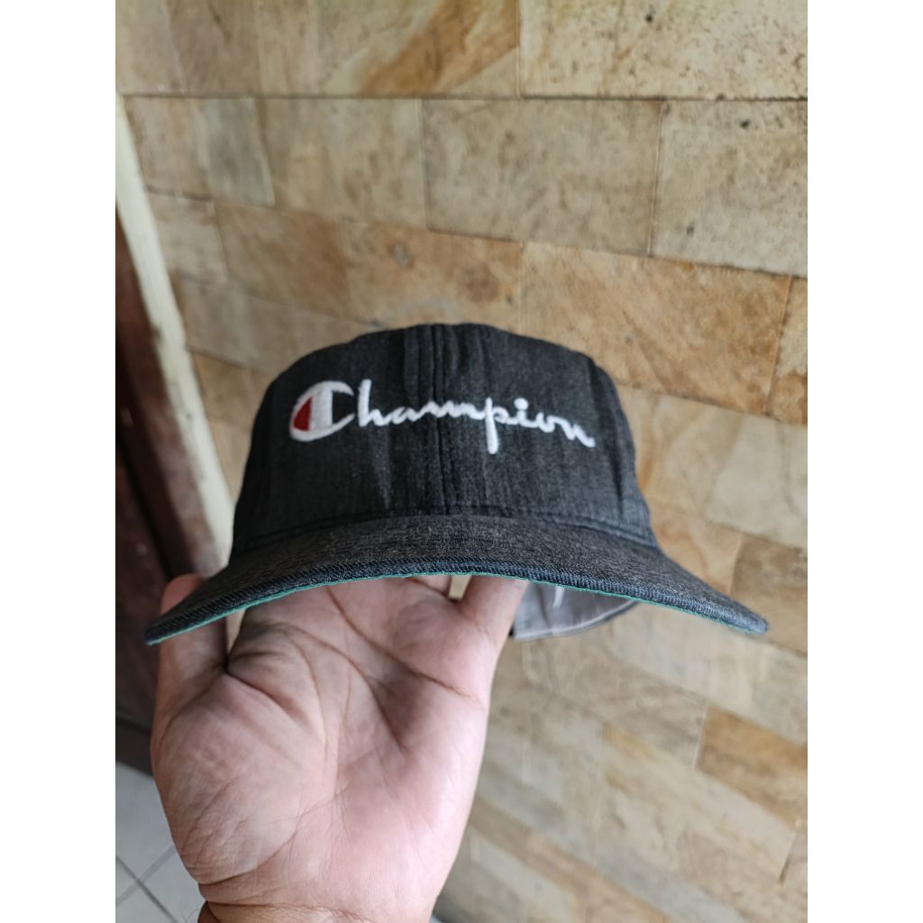 Topi Vintage Champion Made In USA Fashion Pria/Wanita