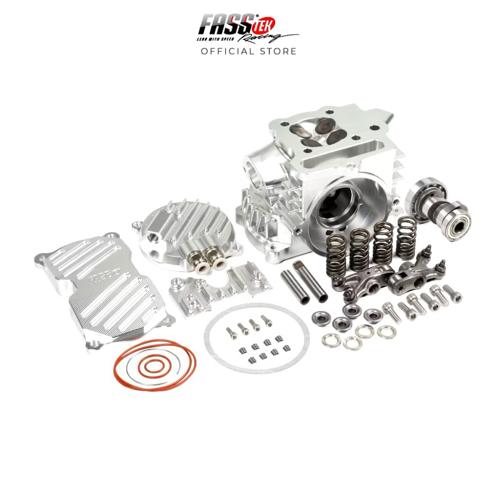 Head C Series CNC Billet 4 Klep Fasstek Racing Performance