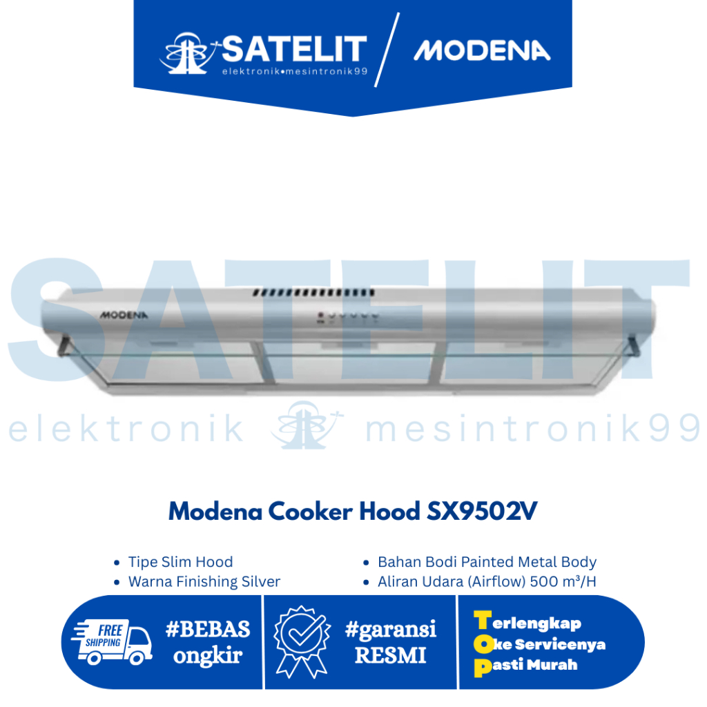 Modena Cooker Hood SX9502V