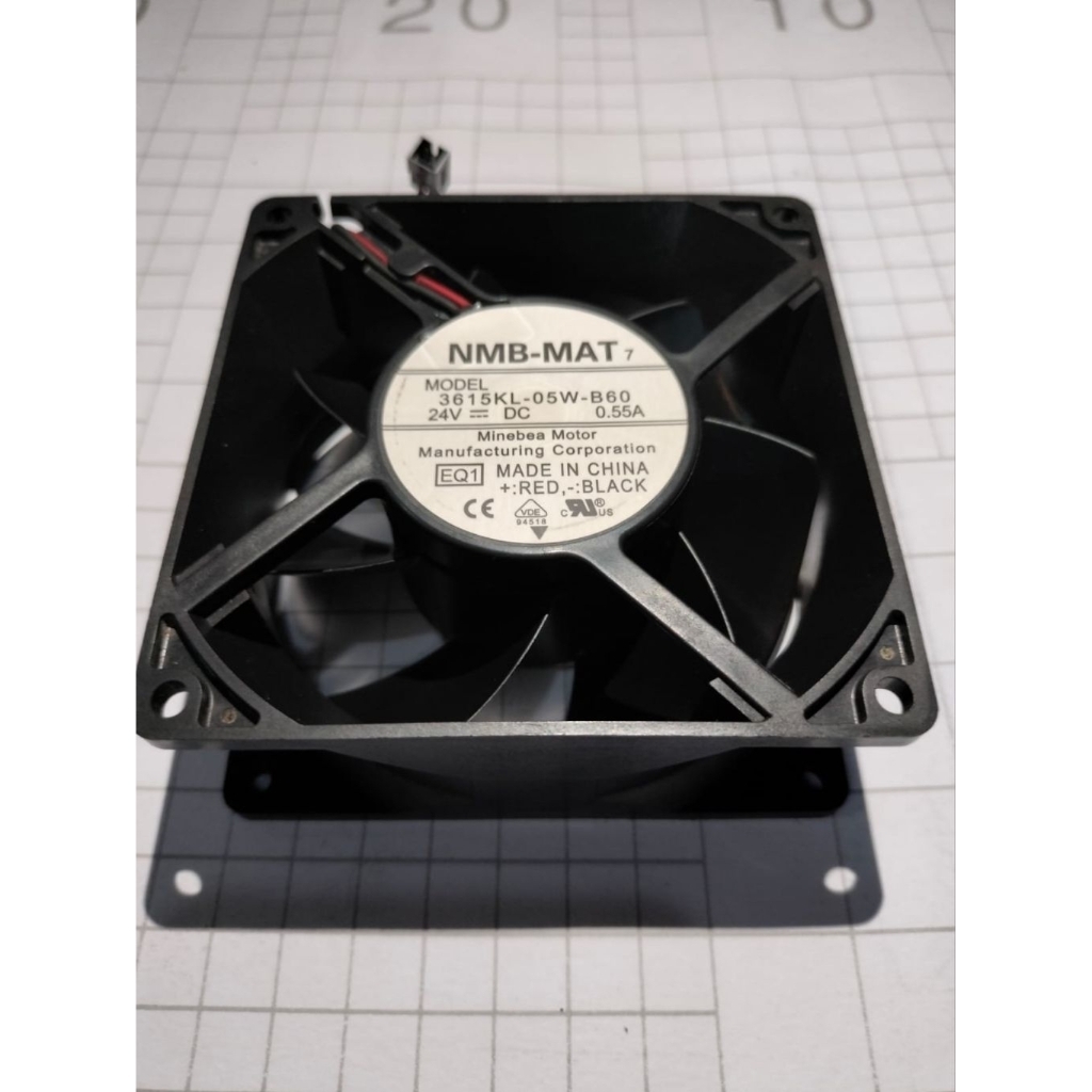 Kipas fan DC high spedd DC 24volt 0.55A NMB 24V 0.55A 8x8cm tebal 4cm