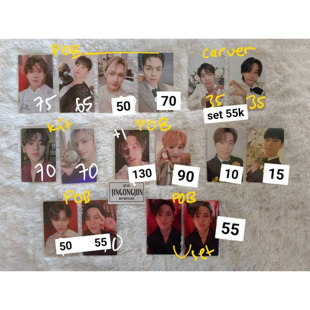 (BACA DESKRIPSI) pob bene pc kit ums universal music jp japan carver carat ver reg kmstation weverse