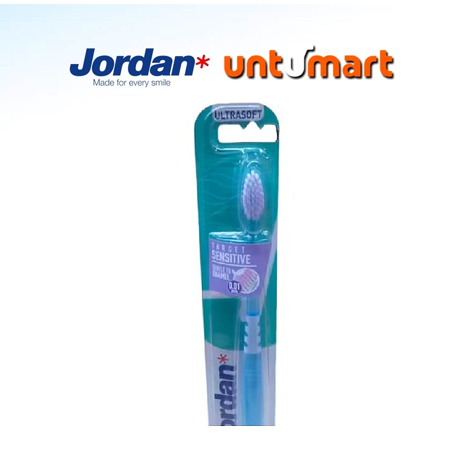 Jordan Oral Care Medium Target Sensitive _ Sikat Gigi